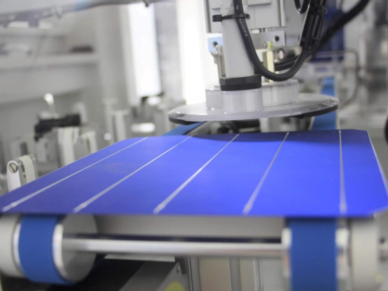 Successful mass production of HJT process solar cells