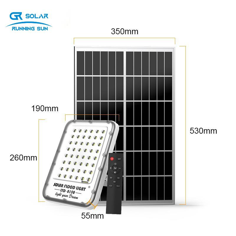 solar flood light play ground kit